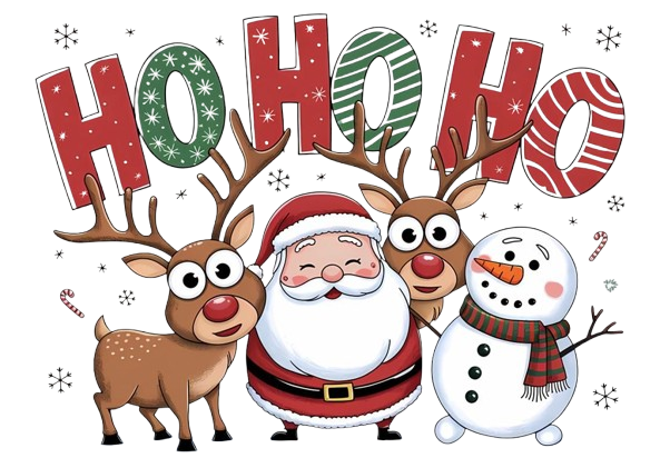 NATALE DTF per t-shirt - magliette - Tessuti - Applicare con ferro da stiro