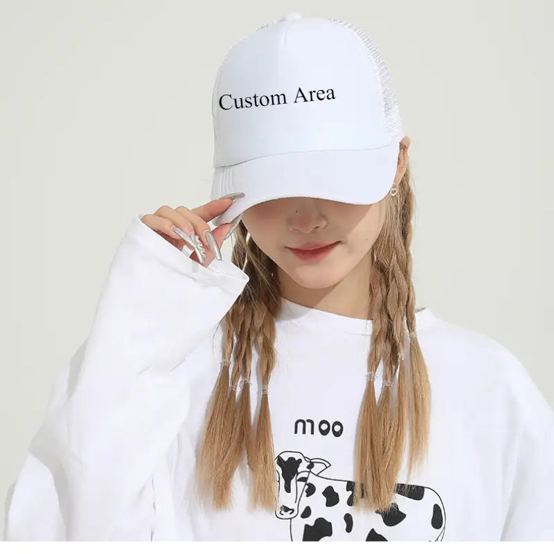 cappelli personalizzati con nome o logo