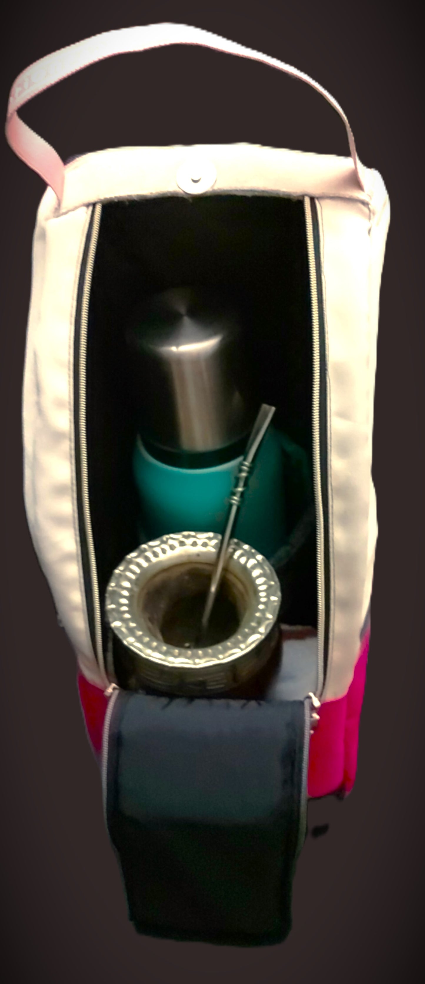 Borsa Tracolla per bottiglia - Borsa Tracolla porta Mate.