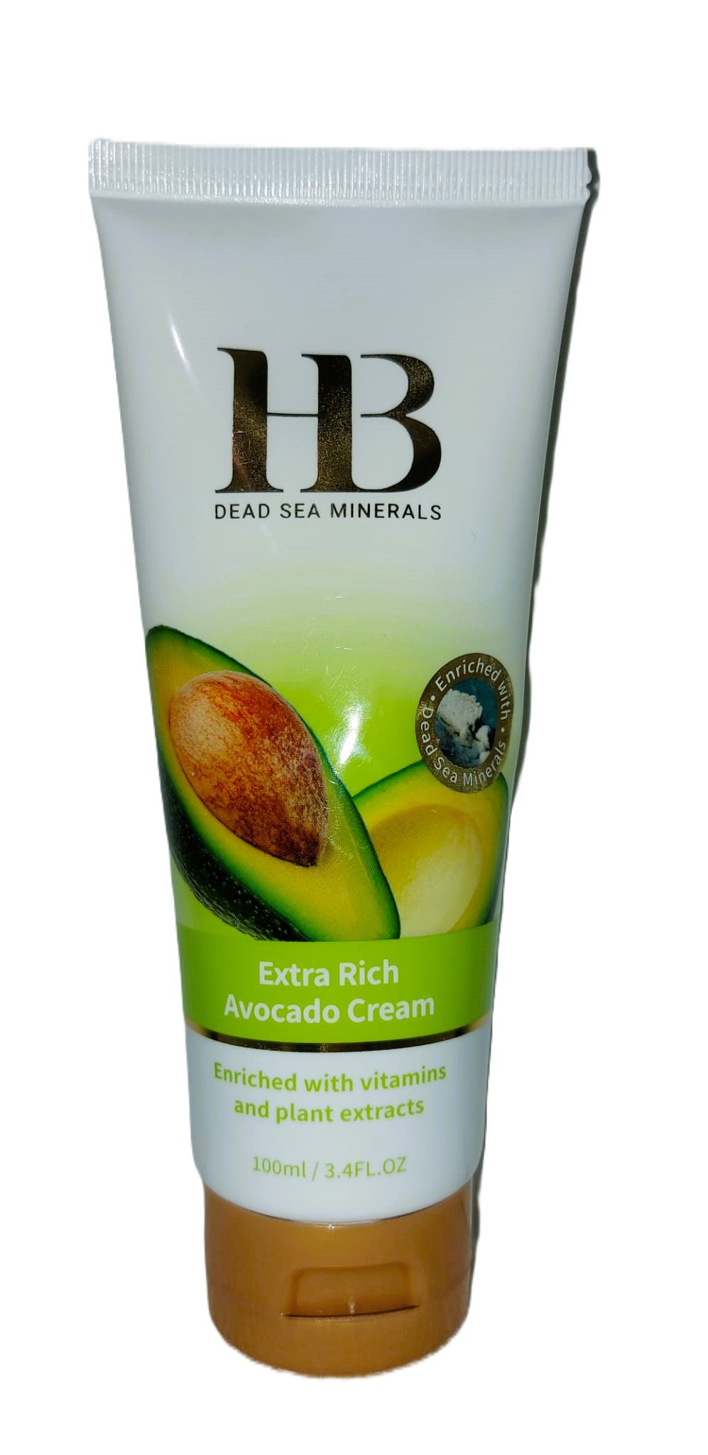 Crema nutriente extra ricca all'avodado con minerali attivi del mar morto 100 ml Health & Beauty