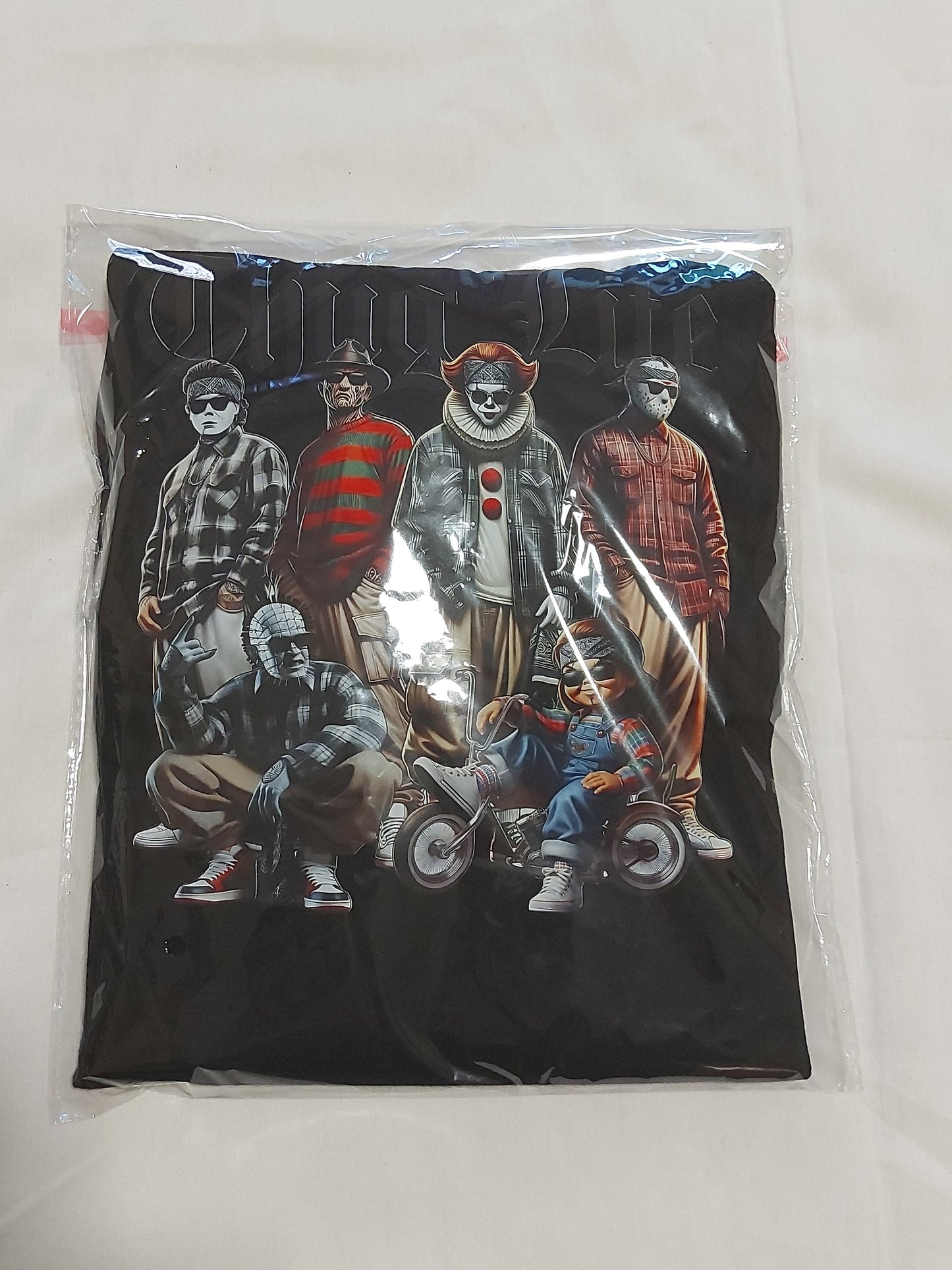 t-Shirt unisex collezione thug life - Maglia Maglietta - DOPPIA STAMPA