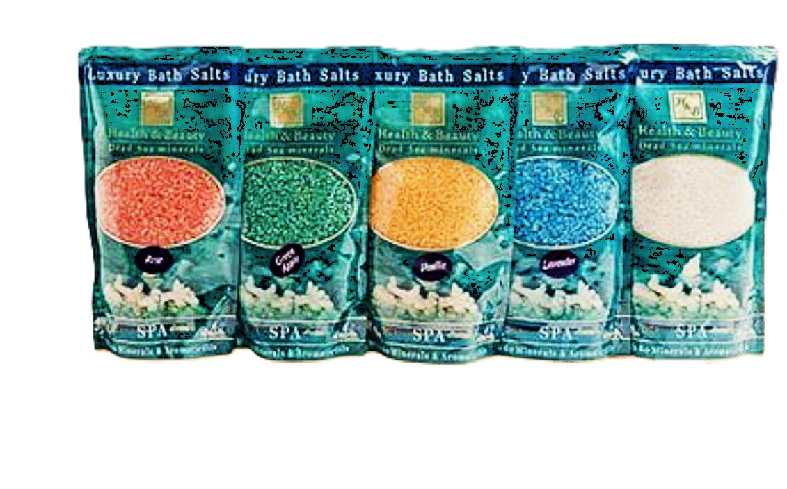 Sali da bagno minerali del Mar Morto 500g di Health & Beauty.