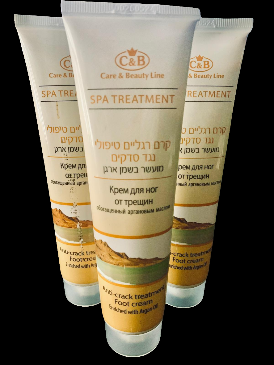 Crema piedi anti-screpolature arricchita con olio di Argan C&B