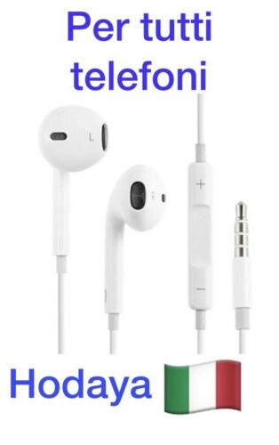 Cuffie Auricolari JACK 3.5mm - per tutti telefoni
