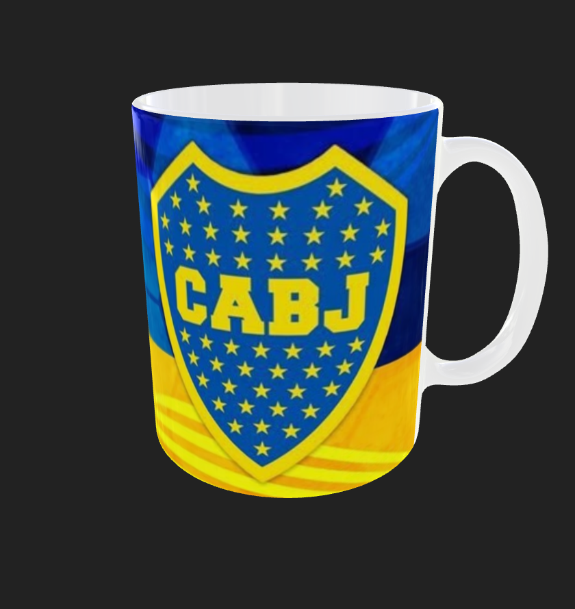 BOCA JUNIORS TAZZA personalizzata CAFFE' , Idea regalo Adulto Bambino
