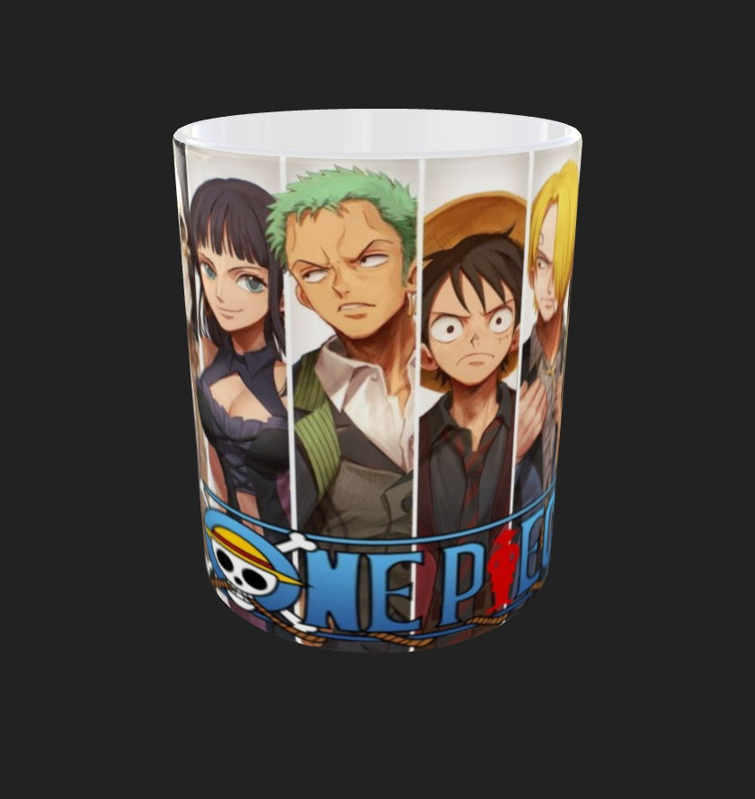 One Piece TAZZA personalizzata CAFFE' , Idea regalo , CARTOON MANGA