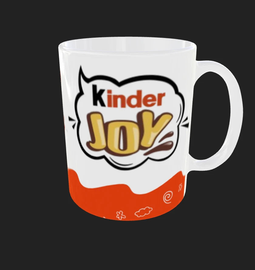KINDER TAZZA personalizzata CAFFE' , Idea regalo Adulto Bambino