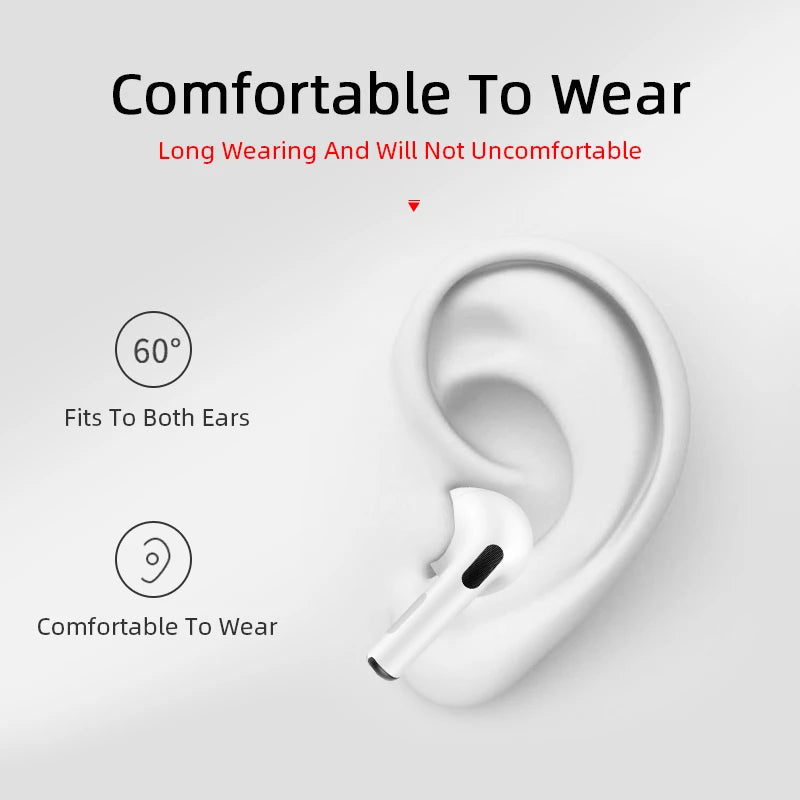 Cuffie Bluetooth 5.0 con microfono Touch Control Wireless Hodaya - - BIANCO