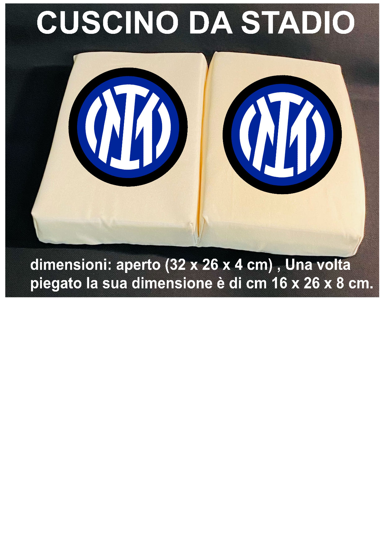 Cuscino per lo stadio premium