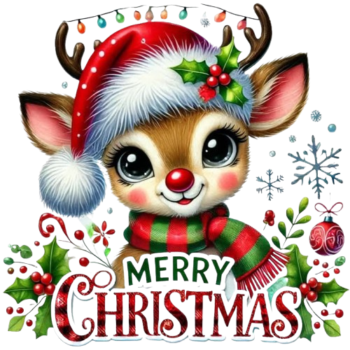 NATALE DTF per t-shirt - magliette - Tessuti - Applicare con ferro da stiro