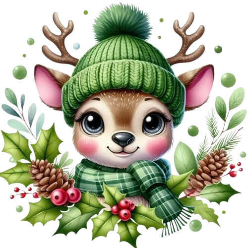 NATALE DTF per t-shirt - magliette - Tessuti - Applicare con ferro da stiro