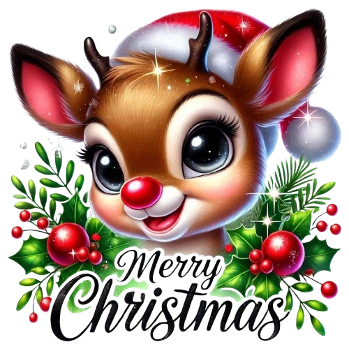 NATALE DTF per t-shirt - magliette - Tessuti - Applicare con ferro da stiro