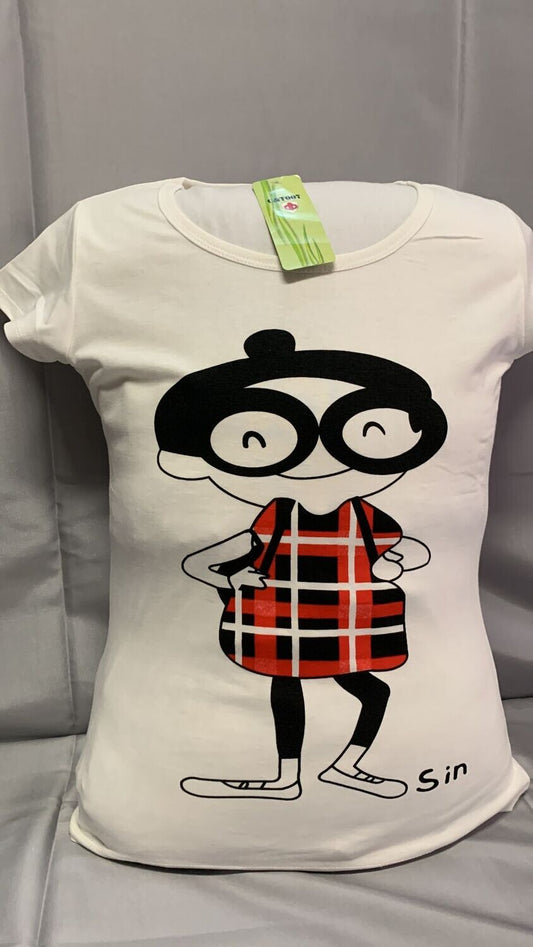 T-shirt Donna Coccinella - Maglia Maglietta