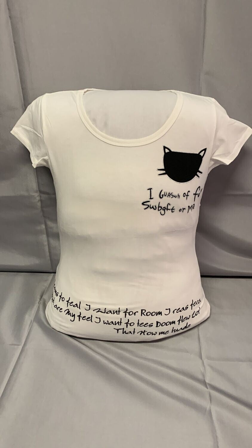 T-Shirt Donna Cat - Maglia Maglietta