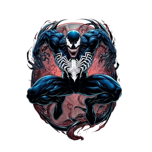 VENOM - DTF per t-shirt - magliette - Tessuti - Applicare con ferro da stiro-
