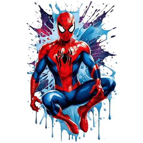 Uomo Ragno DTF per t-shirt - magliette - Tessuti - Applicare con ferro da stiro