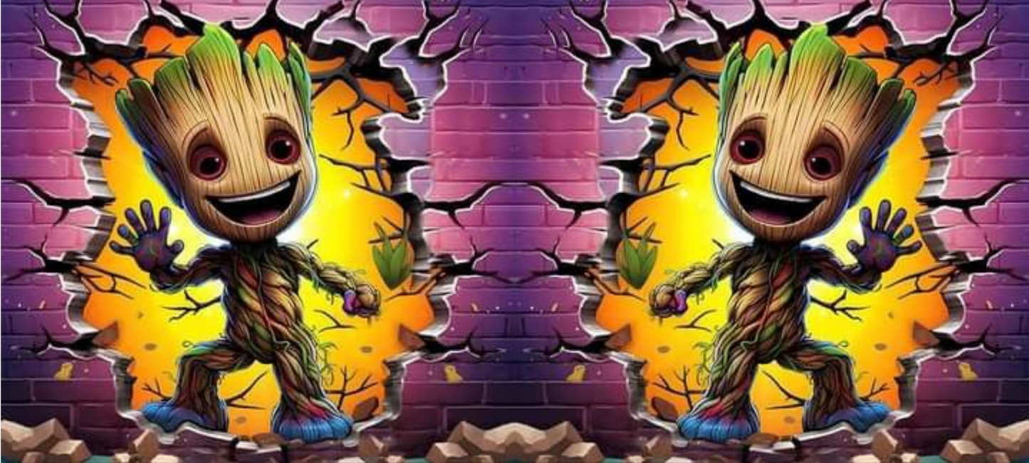 GROOT TAZZA personalizzata CAFFE' di ceramica , Idea regalo Adulto Bambino