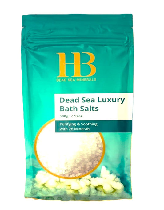 Sali da bagno minerali del Mar Morto 500g di Health & Beauty.