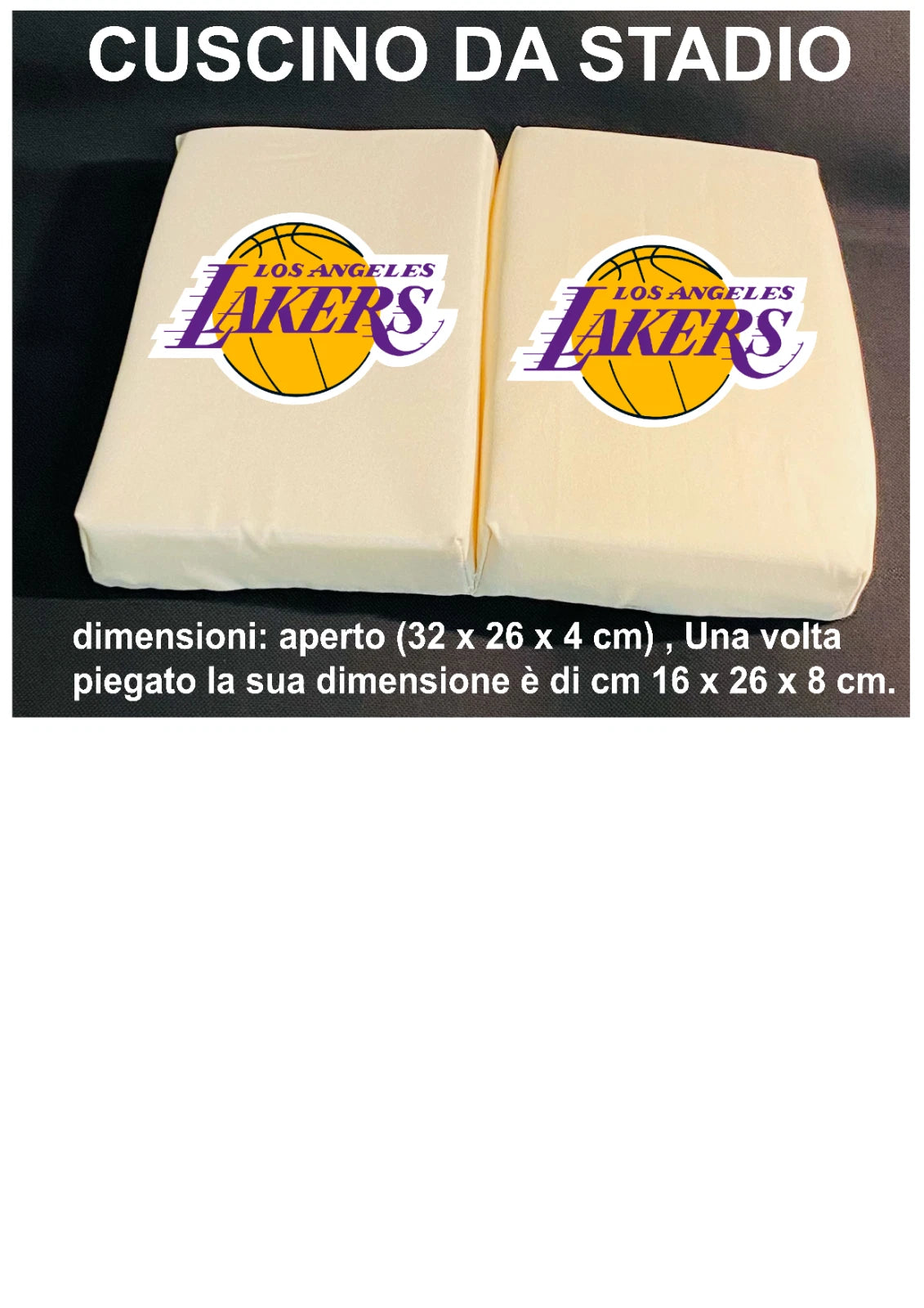 Cuscino Da Stadio - LOS ANGELES LAKERS - Mare - All'aperto - Cuscini stadio