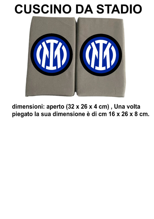 INTER Cuscino Da Stadio - Mare - All'aperto - Cuscini stadio