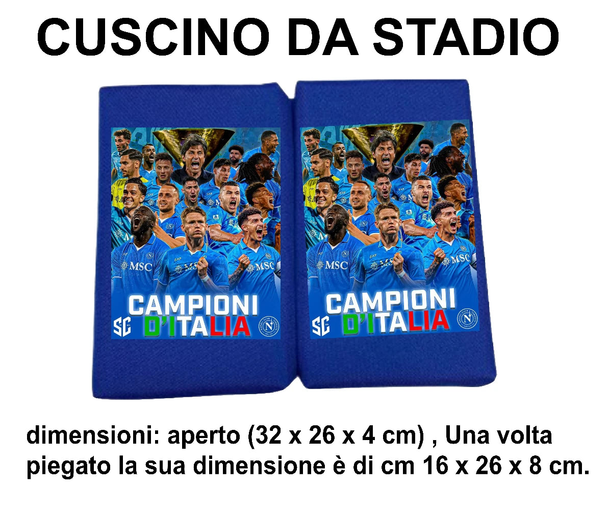 Cuscino Da Stadio -NAPOLI - Mare - All'aperto - Cuscini stadio