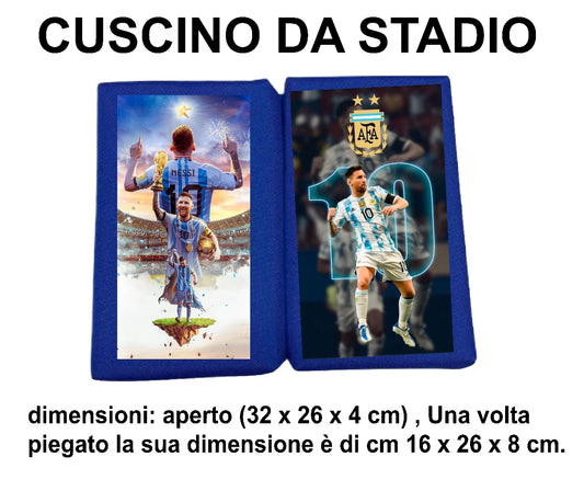 Cuscino Da Stadio -MESSI - Mare - All'aperto - Cuscini stadio -