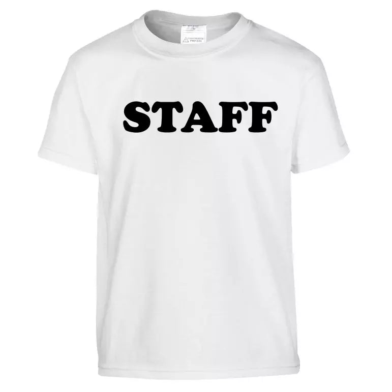 T Shirt STAFF -Maglietta STAFF - maglia STAFF personalizzate