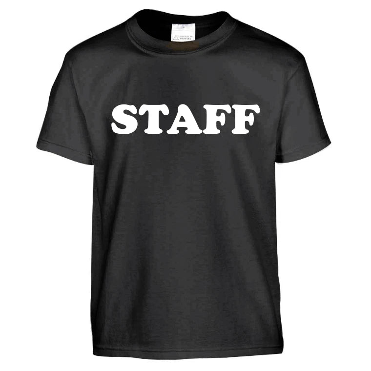 T Shirt STAFF -Maglietta STAFF - maglia STAFF personalizzate