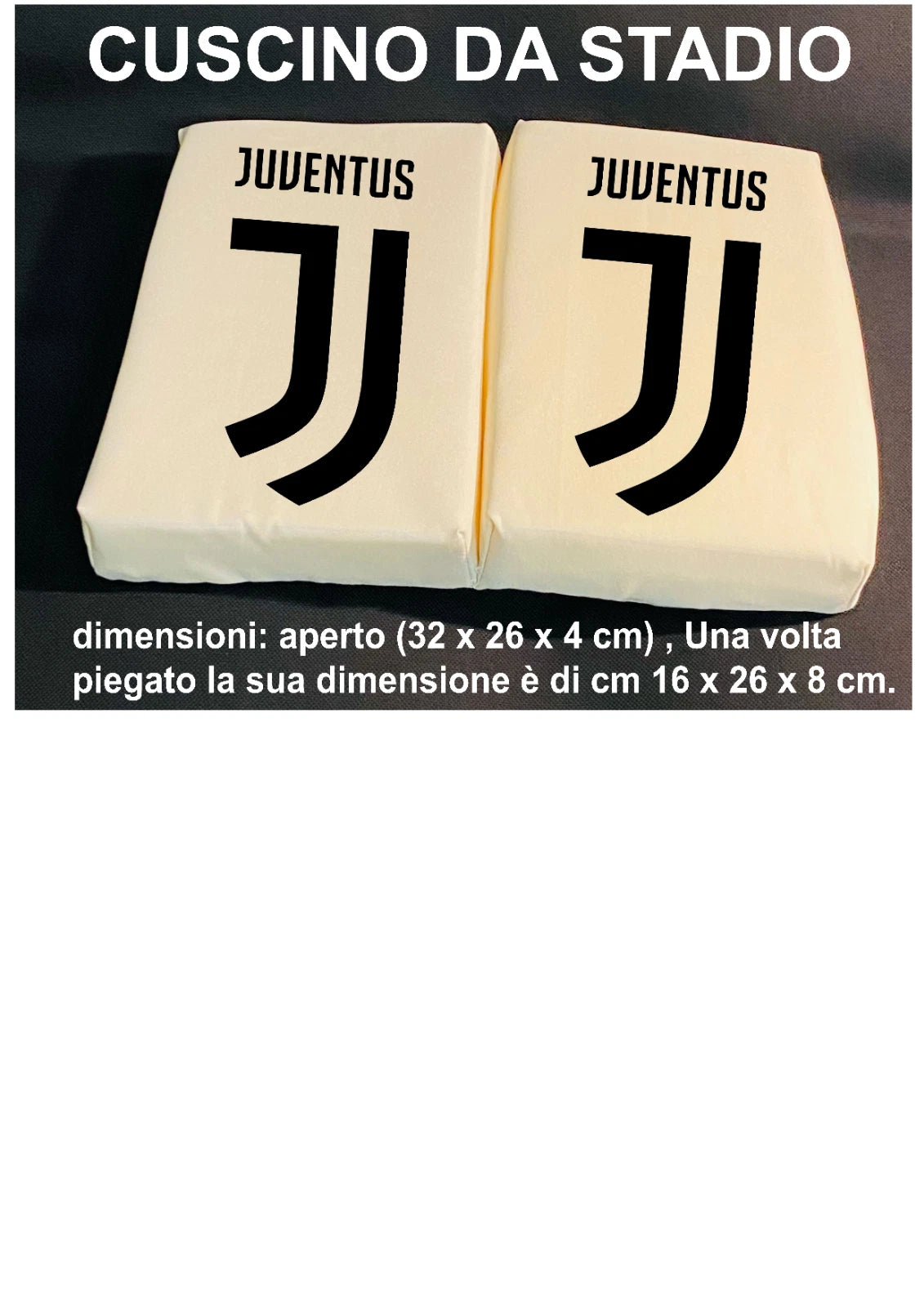 Cuscino Da Stadio - JUVENTUS - Mare - All'aperto - Cuscini stadio