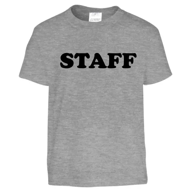 T Shirt STAFF -Maglietta STAFF - maglia STAFF personalizzate