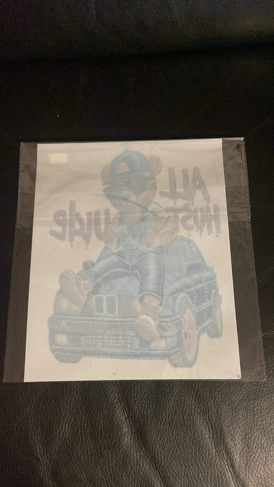 DTF per t-shirt - ORSO BMB - EFETO RICAMO - Facili Applicare con ferro da stiro