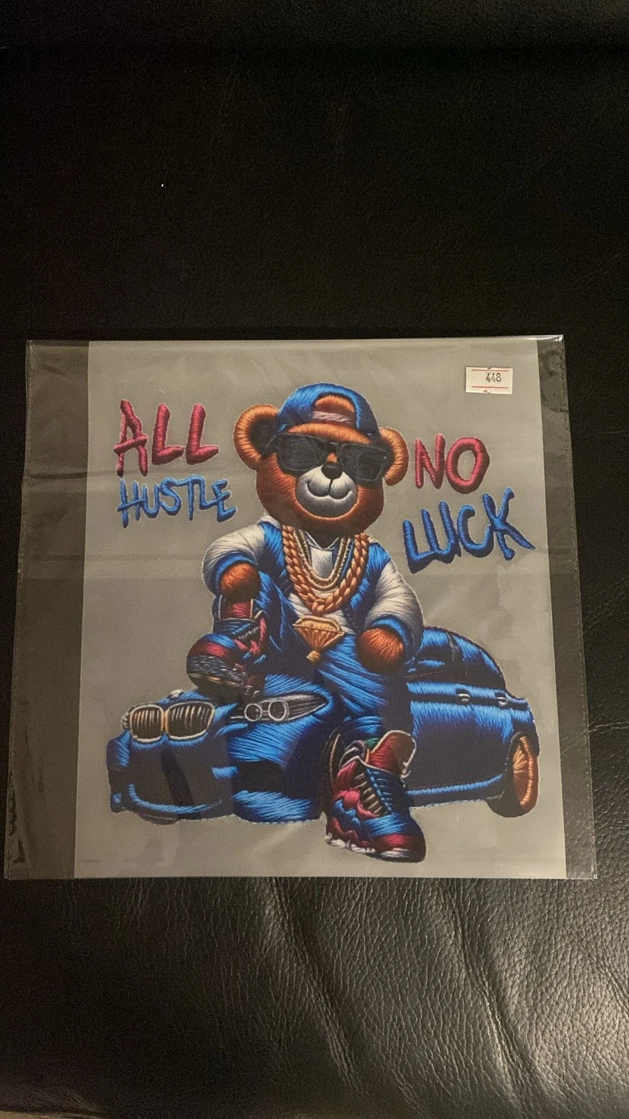 DTF per t-shirt -ORSO BMB - EFETO RICAMO - Facili Applicare con ferro da stiro