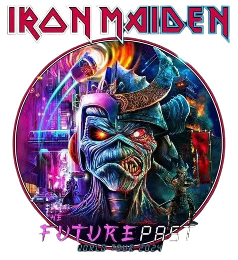 IRON MAIDEN - DTF Adesivi per Tessuti - Termoadesivi Facili da Applicare