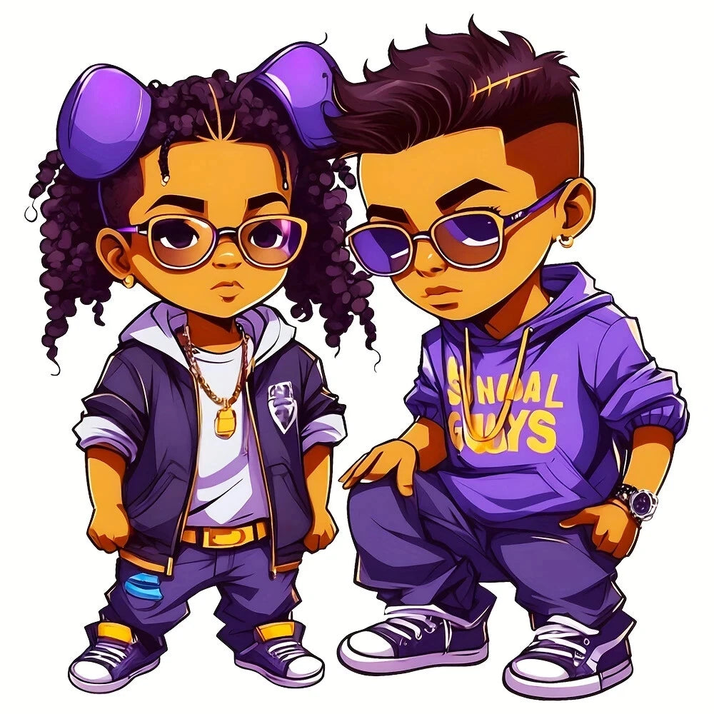 DTF termoadesivi - toppe - per magliette, jeans, giacche LOTTO DI 2 IMMAGINE