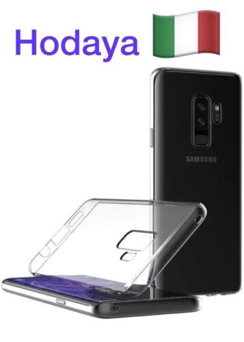 Cover per Samsung Galaxy S9+ Plus Trasparente Silicone Custodia Protezione