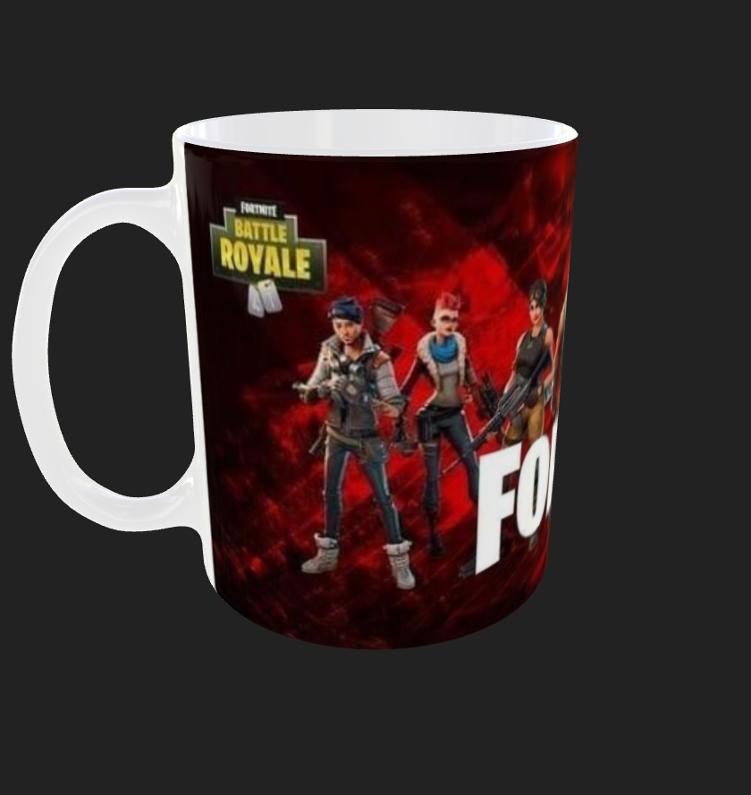 FORTNITE TAZZA personalizzata CAFFE' di ceramica , Idea regalo Adulto Bambino
