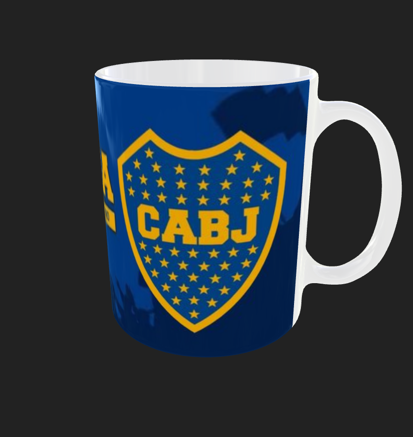 BOCA JUNIORS TAZZA personalizzata CAFFE' , Idea regalo Adulto Bambino