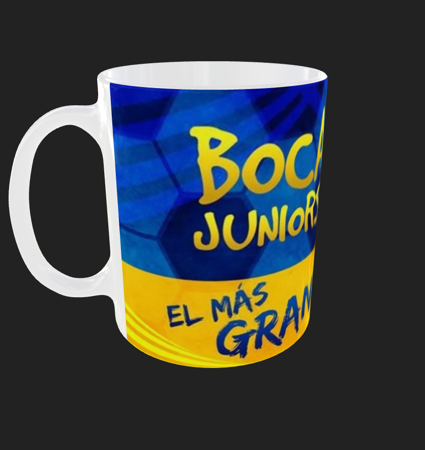 BOCA JUNIORS TAZZA personalizzata CAFFE' , Idea regalo Adulto Bambino