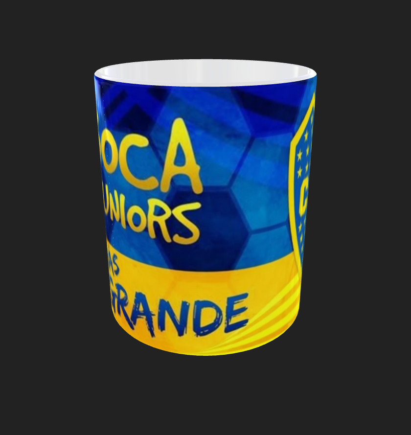 BOCA JUNIORS TAZZA personalizzata CAFFE' , Idea regalo Adulto Bambino