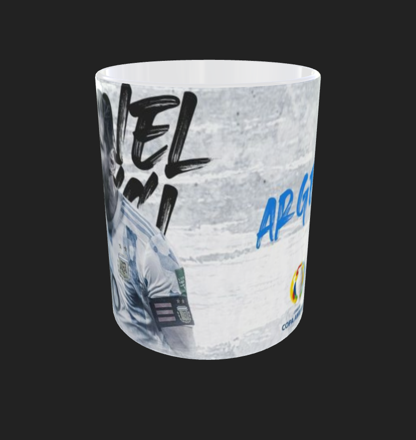 Lionel Messi TAZZA personalizzata CAFFE' , Idea regalo Adulto Bambino