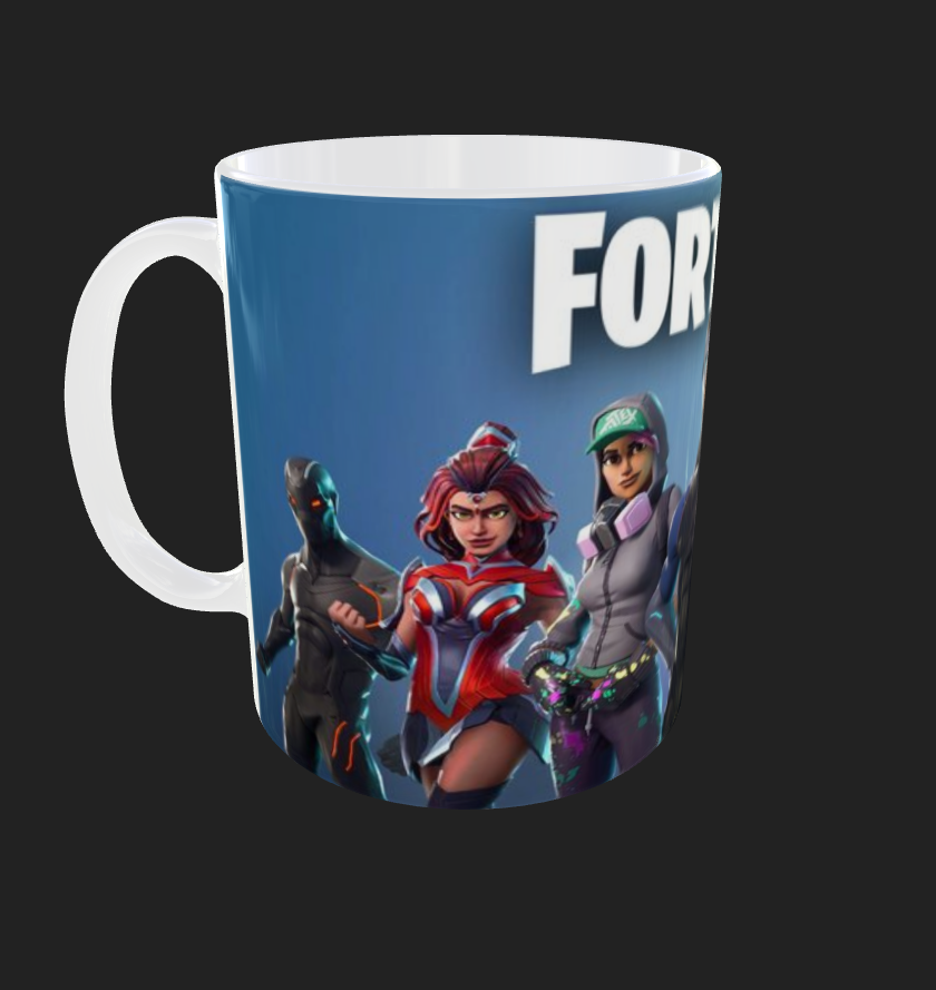FORTNITE TAZZA personalizzata CAFFE' di ceramica , Idea regalo Adulto Bambino