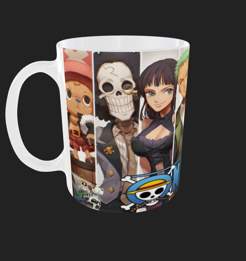 One Piece TAZZA personalizzata CAFFE' , Idea regalo , CARTOON MANGA