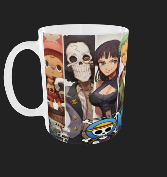 One Piece TAZZA personalizzata CAFFE' , Idea regalo , CARTOON MANGA