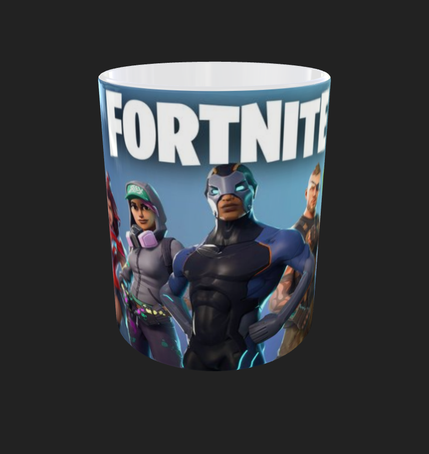 FORTNITE TAZZA personalizzata CAFFE' di ceramica , Idea regalo Adulto Bambino