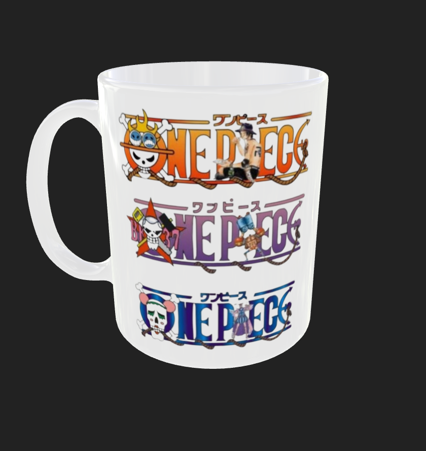 TAZZA MUG ONE PIECE 11OZ CERAMICA CARTOON MANGA GADGETS ALL'ARREMBAGGIO