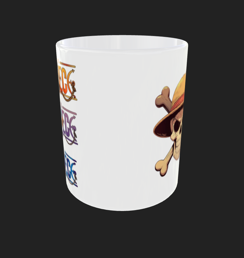 TAZZA MUG ONE PIECE 11OZ CERAMICA CARTOON MANGA GADGETS ALL'ARREMBAGGIO