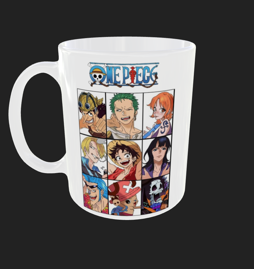 TAZZA MUG ONE PIECE 11OZ CERAMICA CARTOON MANGA GADGETS ALL'ARREMBAGGIO