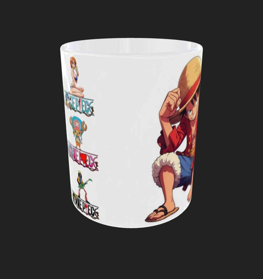 TAZZA MUG ONE PIECE 11OZ CERAMICA CARTOON MANGA GADGETS ALL'ARREMBAGGIO