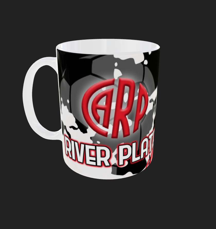 RIVER PLATE TAZZA personalizzata CAFFE' , Idea regalo Adulto Bambino