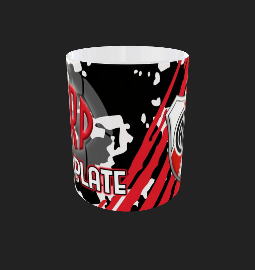 RIVER PLATE TAZZA personalizzata CAFFE' , Idea regalo Adulto Bambino